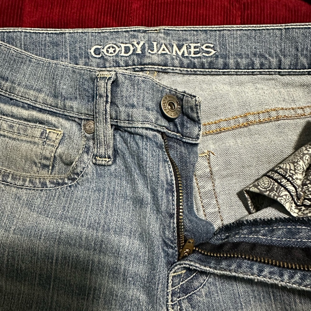 Cody James Men's Blue Bootcut Jeans